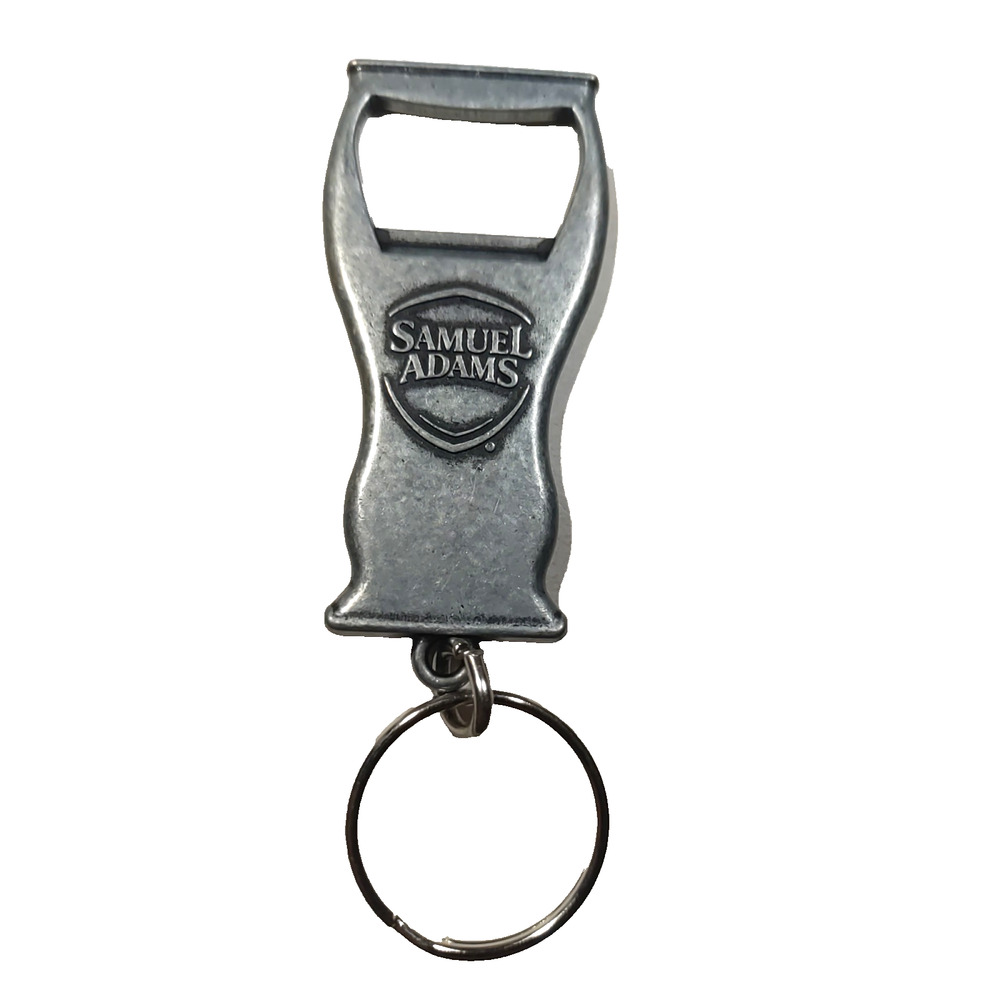 Samuel Adams Pewter Keychain Bottle Opener